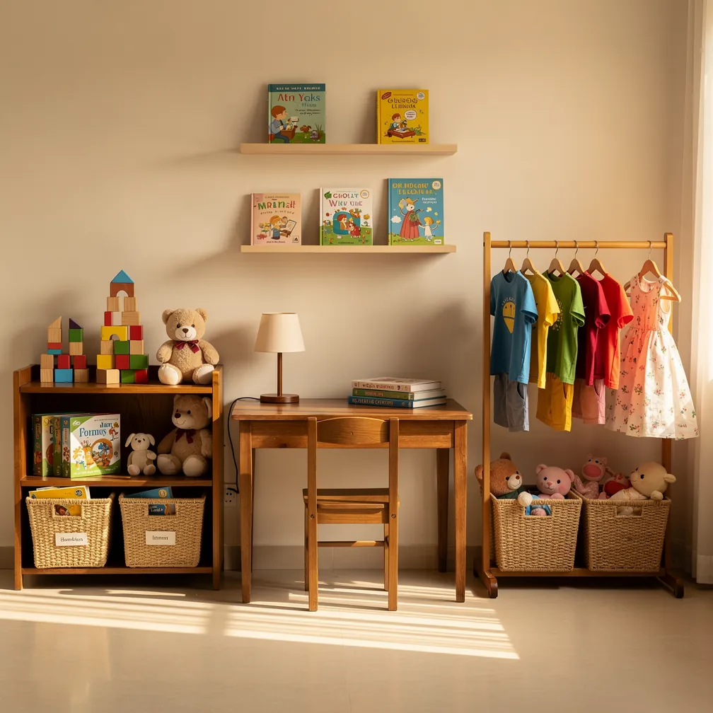 Kids Room & Play Area Organization