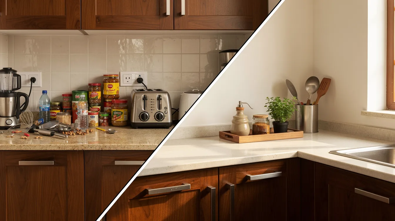 Complete Guide to Kitchen Counter Organisation