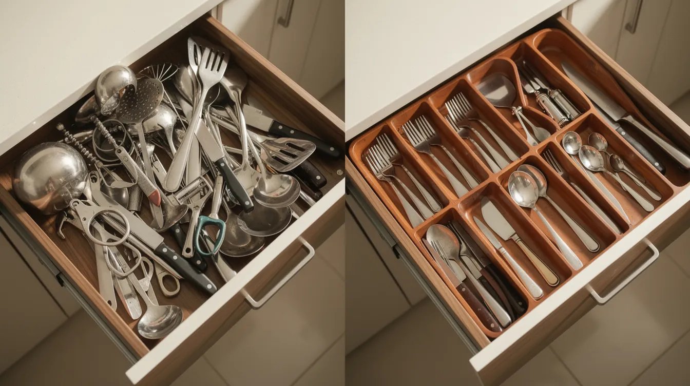 How to Organise Your Kitchen Drawers