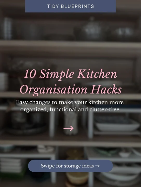 A more organised kitchen doesn’t always need more storage. Sometimes, it just needs a few smarter changes. From using…
