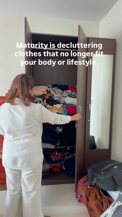 Maturity is decluttering clothes that no longer fit your body or lifestyle. Our wardrobes often hold pieces from older…