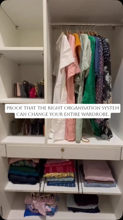 These transformations are the proof that the right organisation system can change your entire wardrobe. ✨ When every…