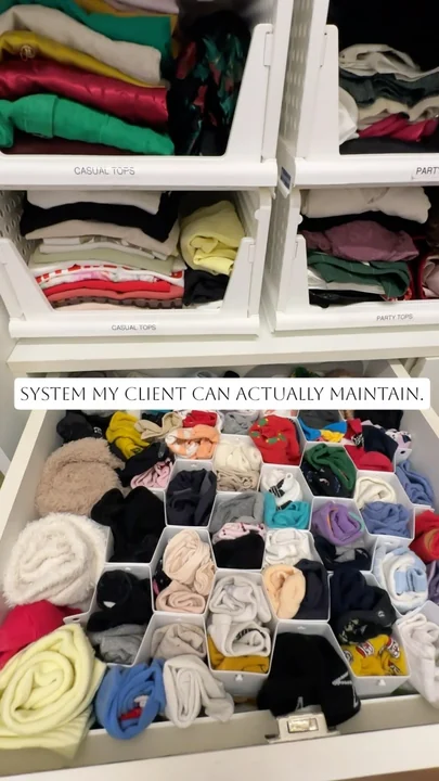 A wardrobe transformation should continue working long after the organising session is over. For our clients’ wardrobe…