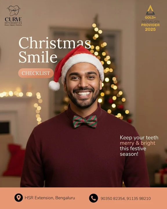 At Curve, we believe festive moments should be filled with joy, laughter and confident smiles. This Christmas Smile…