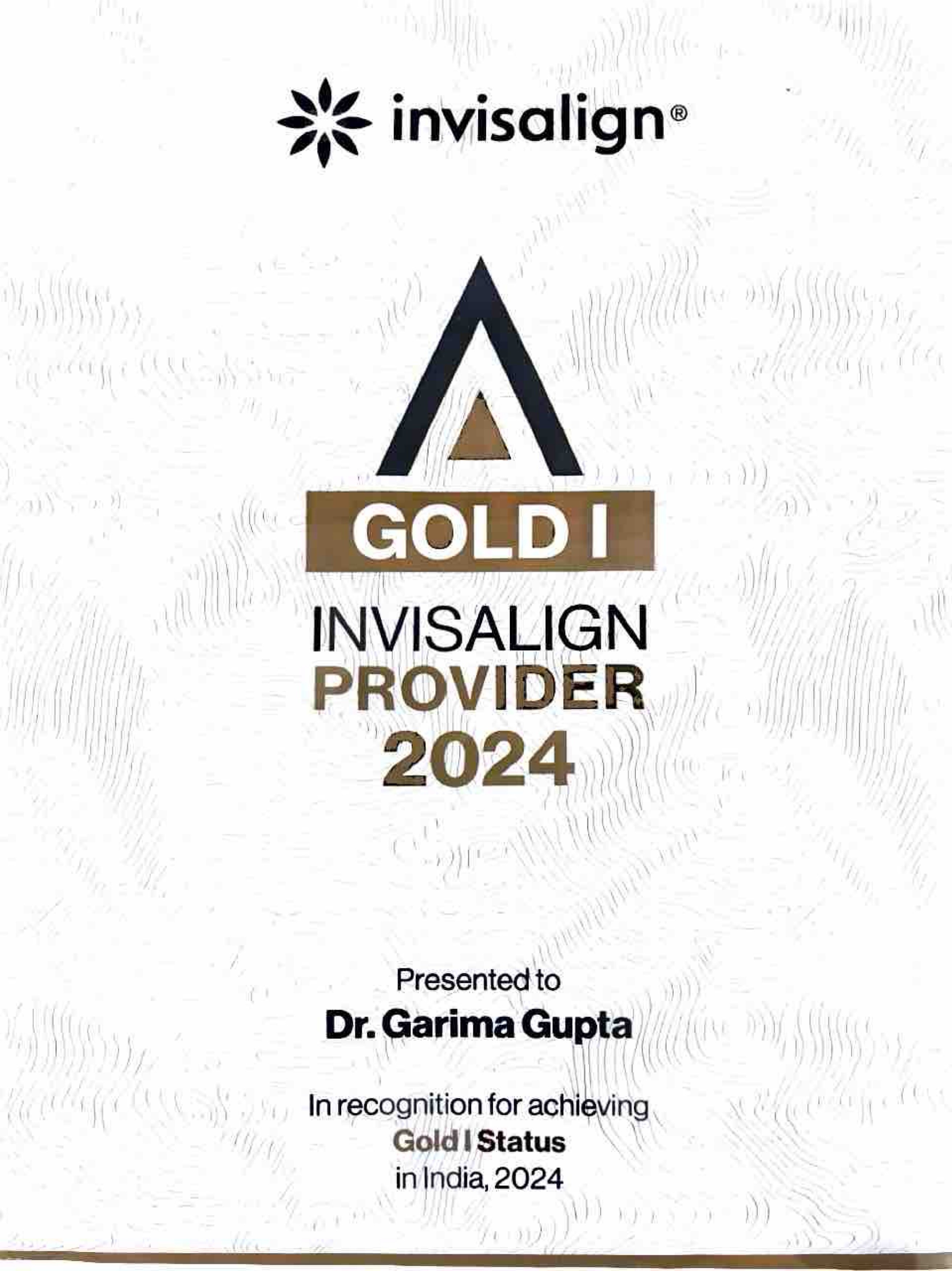 Dr Garima - Gold Invisalign Provider 2024